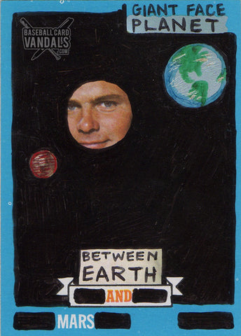 Giant Face Planet Between Earth And Mars