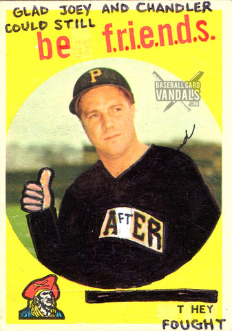 Glad Joey And Chandler Could Still Be F.R.I.E.N.D.S After They Fought