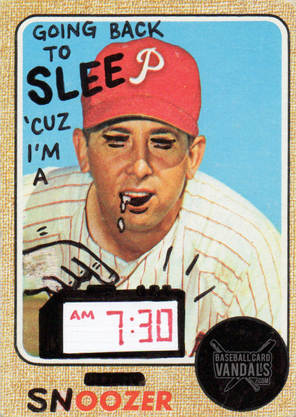 Going Back To Sleep 'Cuz I'm A Snoozer