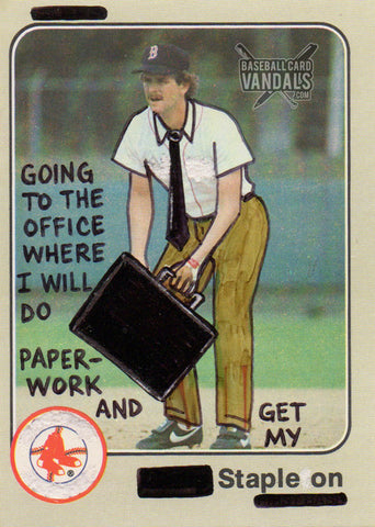 Going To The Office Where I Will Do Paperwork And Get My Staple On