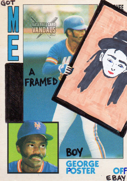 Got Me A Framed Boy George Poster Off eBay