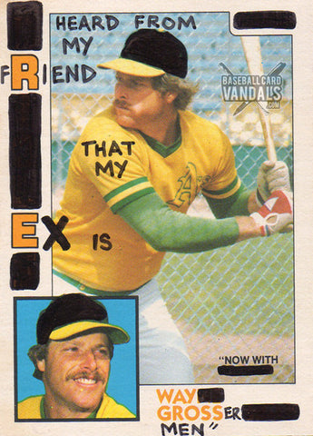 Heard From My Friend That My Ex Is "Now With Way Grosser Men"