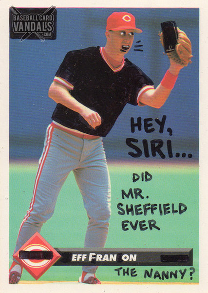 Hey, Siri... Did Mr. Sheffield Ever Eff Fran On The Nanny?