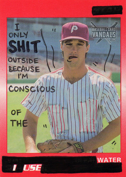 I Only Shit Outside Because I'm Conscious Of The Water I Use