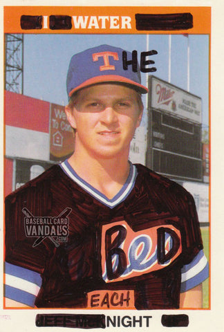 I Water The Bed Each Night