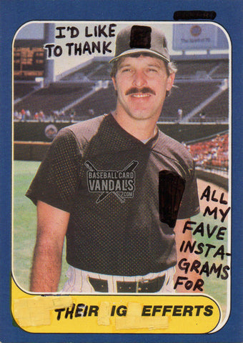 I'd Like To Thank All My Fave Instagrams For Their IG Efferts