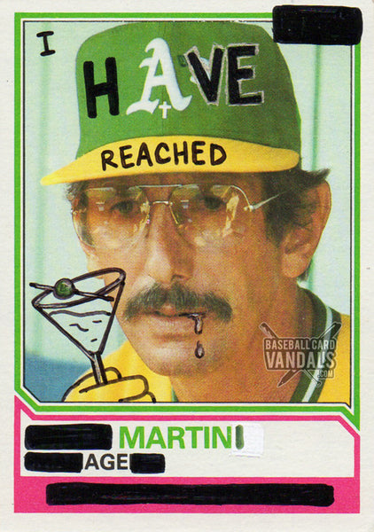 I Have Reached Martini Age