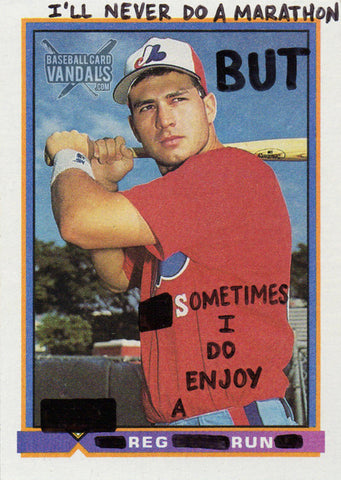 I'll Never Do A Marathon But Sometimes I Do Enjoy A Reg Run