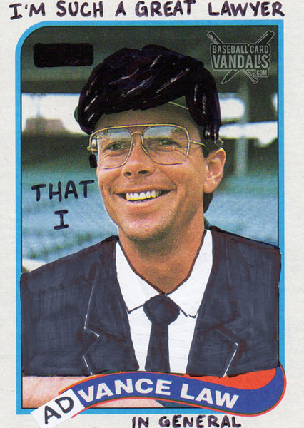 I'm Such A Great Lawyer That I Advance Law In General