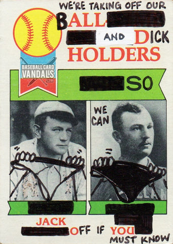 We’re Taking Off Our Ball And Dick Holders So We Can Jack Off If You Must Know