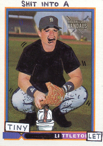 Shit Into A Tiny Little Toilet