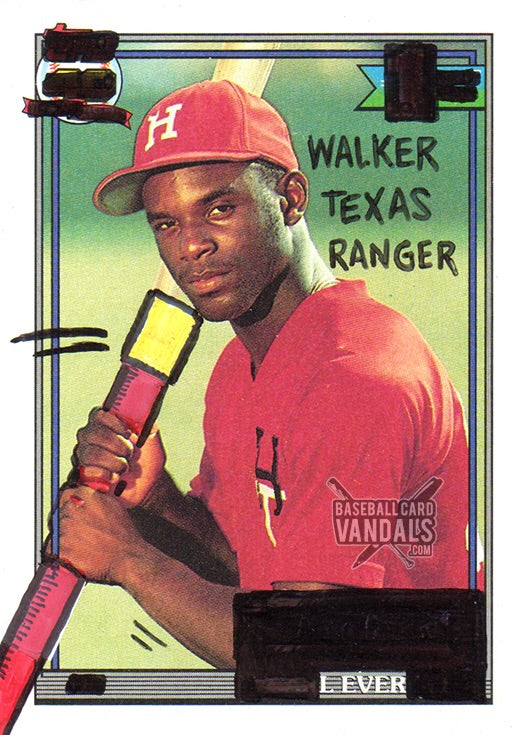 Walker Texas Ranger Lever – Baseball Card Vandals