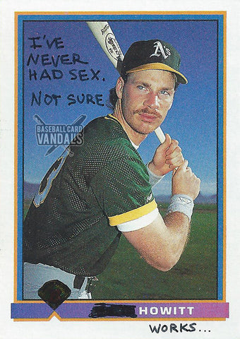 I've Never Had Sex, Not Sure Howitt Works...