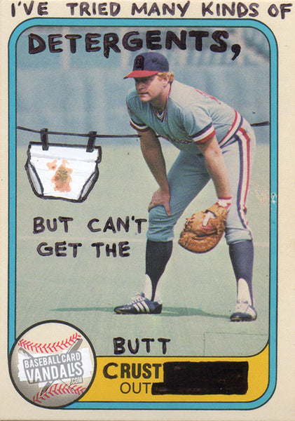 I've Tried Many Kinds Of Detergents, But Can't Get The Butt Crust Out