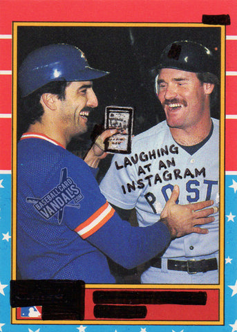 Laughing At An Instagram Post