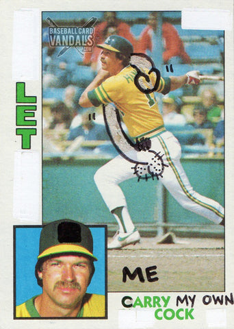 Let Me Carry My Own Cock