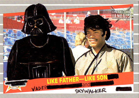 Like Father Like Son: Vader and Skywalker