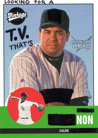 Looking For A Vintage T.V. That's Non Color