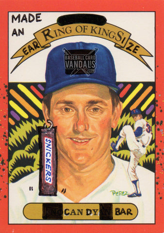 Made An Earring Of King Size Candy Bar