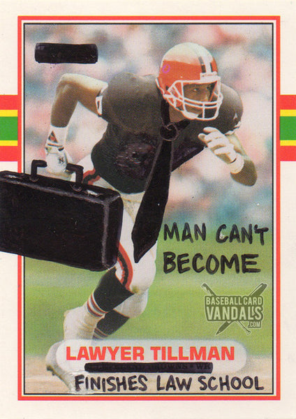 Man Can't Become Lawyer Tillman Finishes Law School