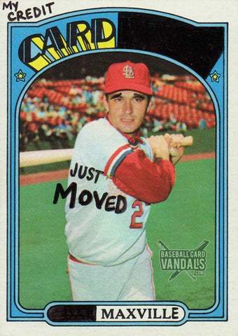 My Credit Card Just Moved 2 Maxville