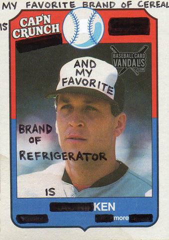 My Favorite Brand Of Cereal Is Cap 'N Crunch And My Favorite Brand Of Refrigerator Is Kenmore