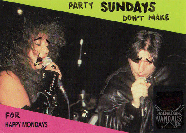 Party Sundays Don't Make For Happy Mondays