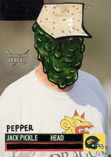 Pepper Jack Pickle Head
