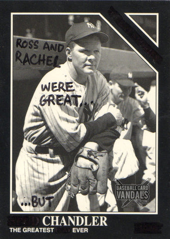 Ross And Rachel Were Great But Chandler The Greatest Ever