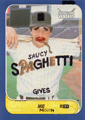 Saucy Spaghetti Gives Me Red Mouth