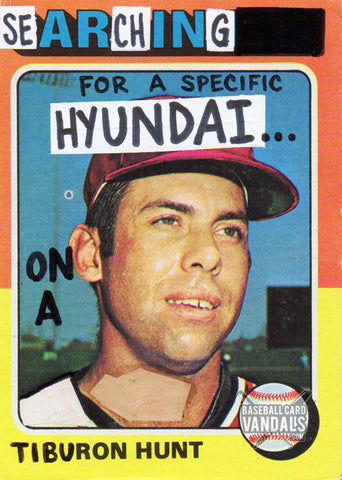 Searching For A Specific Hyundai...On A Tiburon Hunt