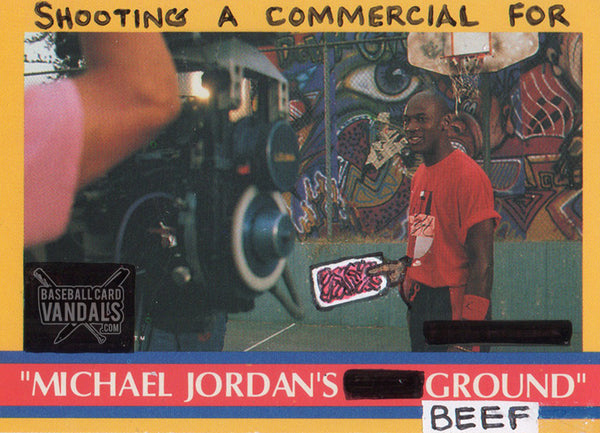 Shooting A Commercial For Michael Jordan's Ground Beef