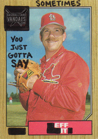 Sometimes You Just Gotta Say Eff It