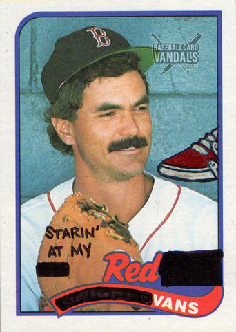 Starin' At My Red Vans