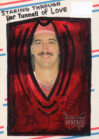 Staring Through Her Tunnell Of Love