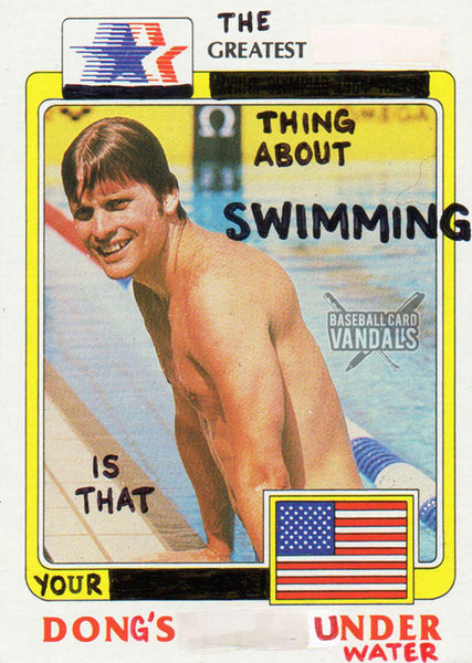 The Greatest Thing About Swimming Is That Your Dong's Under Water