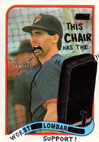 This Chair Has The Worst Lombar Support!