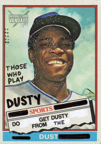 Those Who Play Dusty Sports Do Get Dusty From The Dust