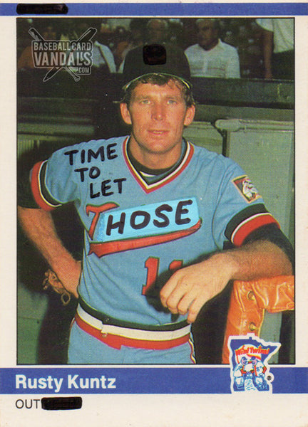 Time To Let Those Rusty Kuntz Out