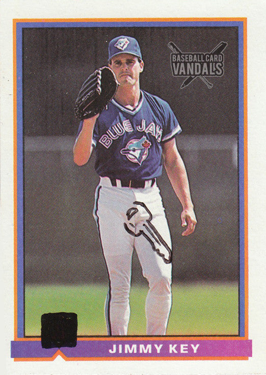 Jimmy Key  Baseball Card Vandals – Baseball Card Vandals