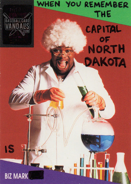 When You Remember The Capital Of North Dakota Is Bizmark...