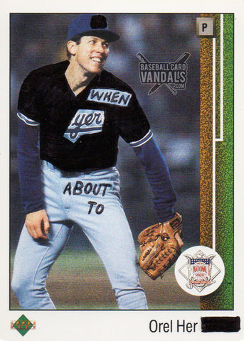 When Yer About To Orel Her